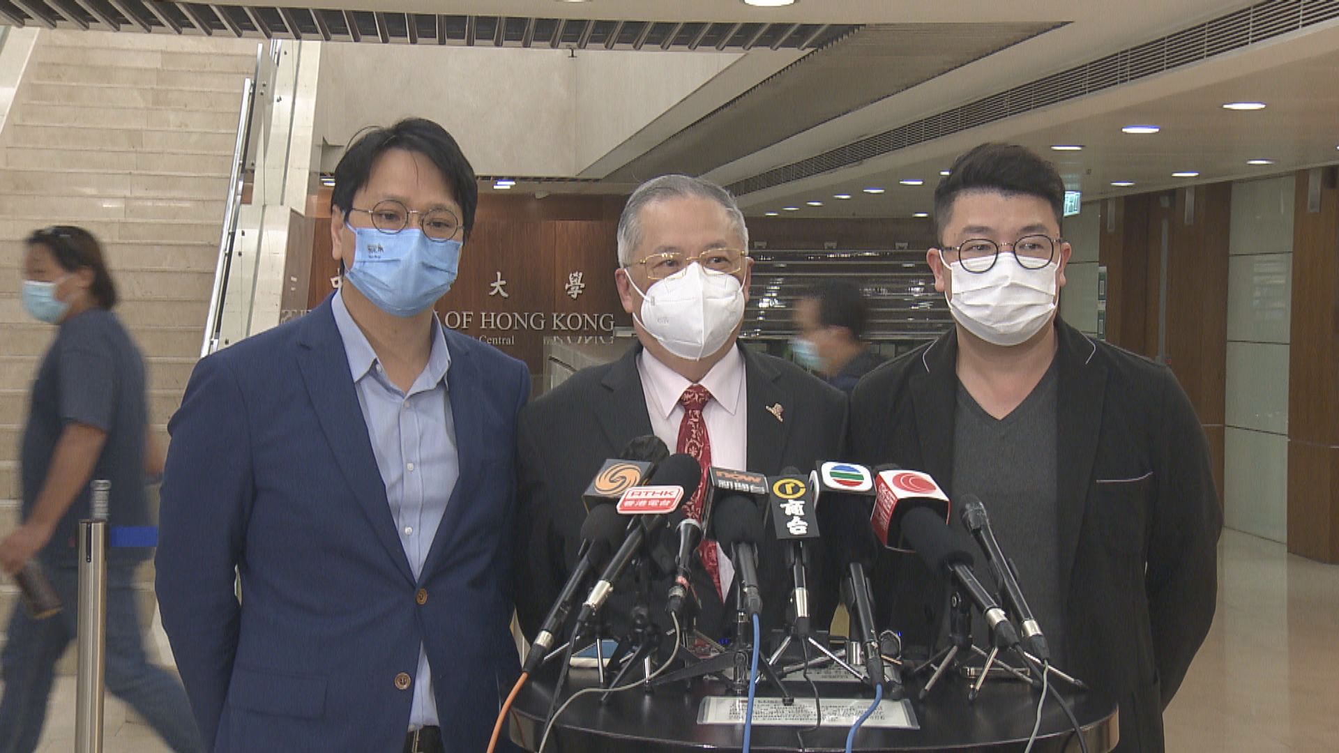 三名立法會議員倡修例　增中大校外校董比例