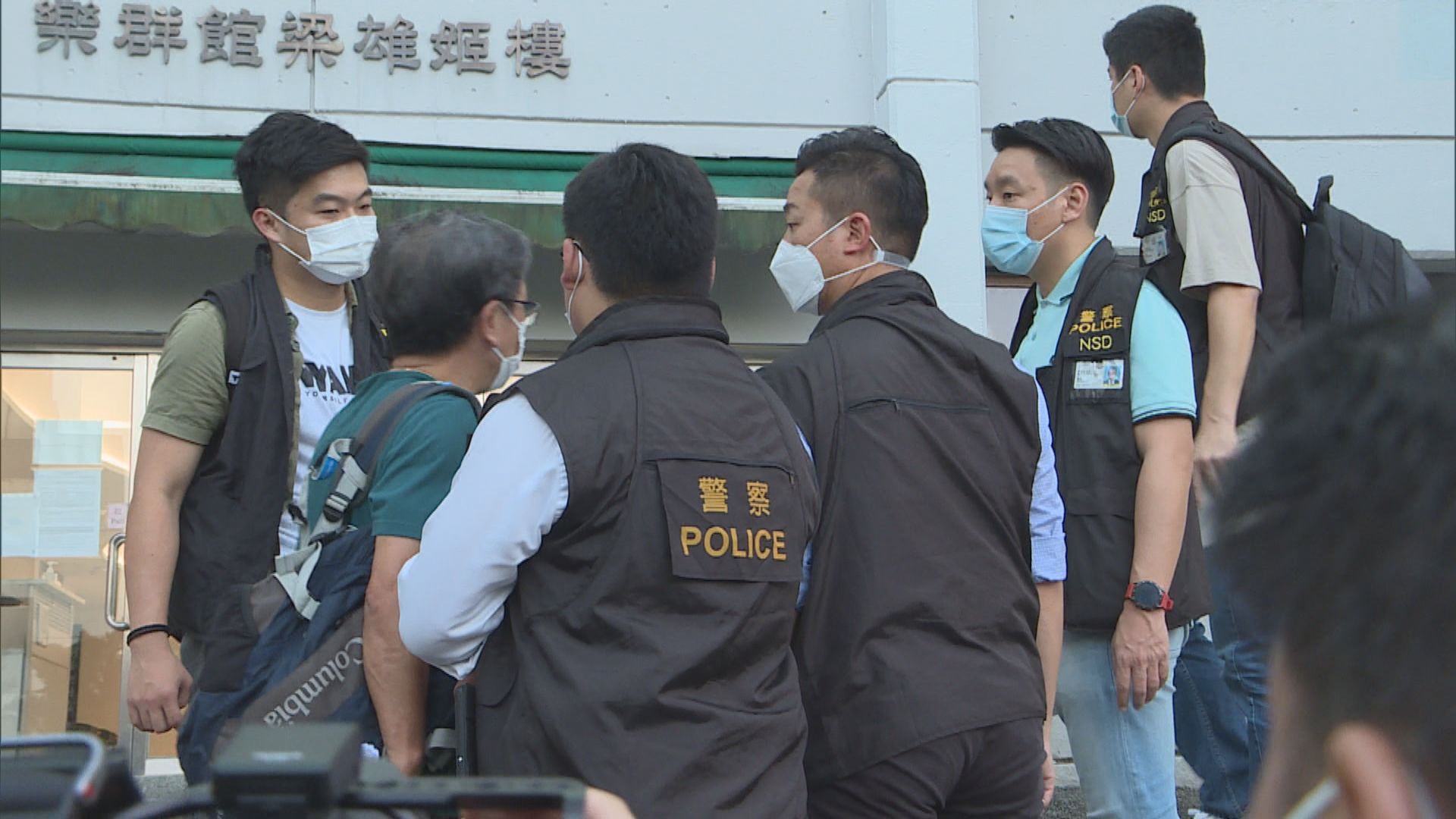 警方國安處在中大多處搜證　據了解會翻查閉路電視