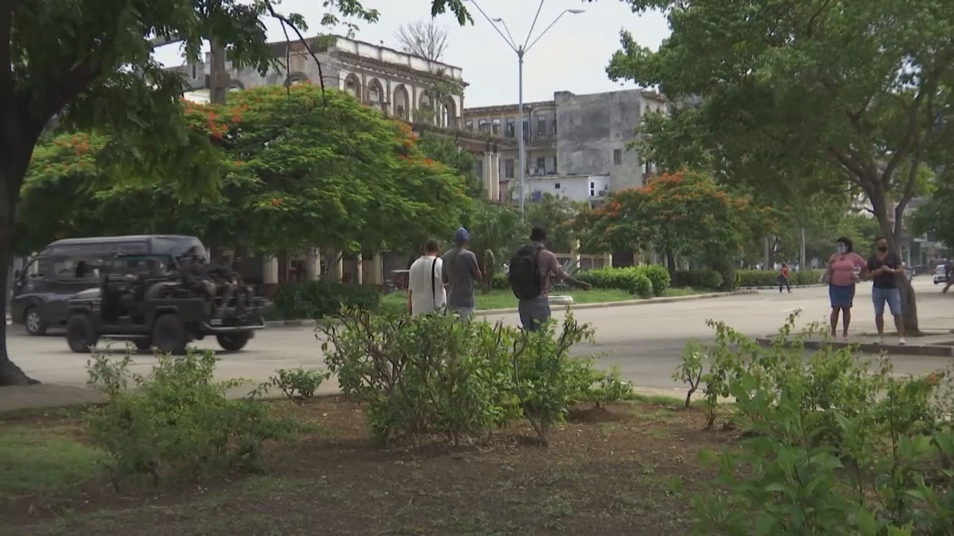 古巴爆發大規模反政府示威翌日市面平靜