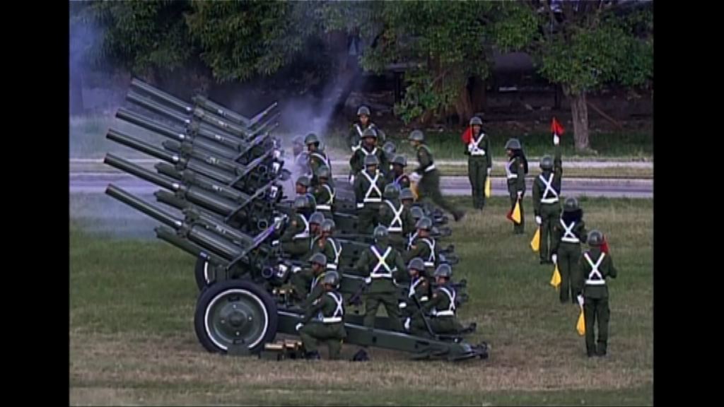 古巴閱兵紀念發動革命六十周年