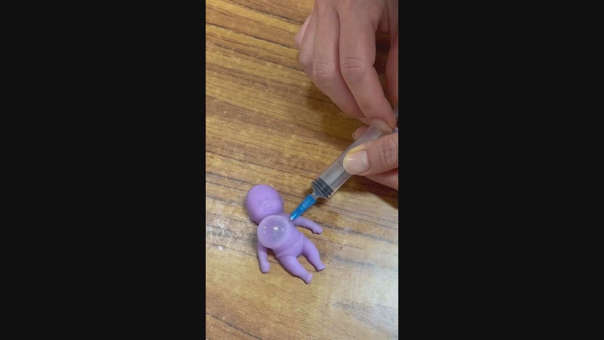 附針筒擠壓玩具　海關提醒市民留意有潛在危險