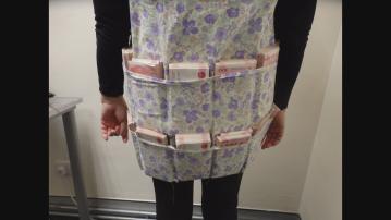 62歲女子涉運送值約33萬港元的外幣現鈔被捕