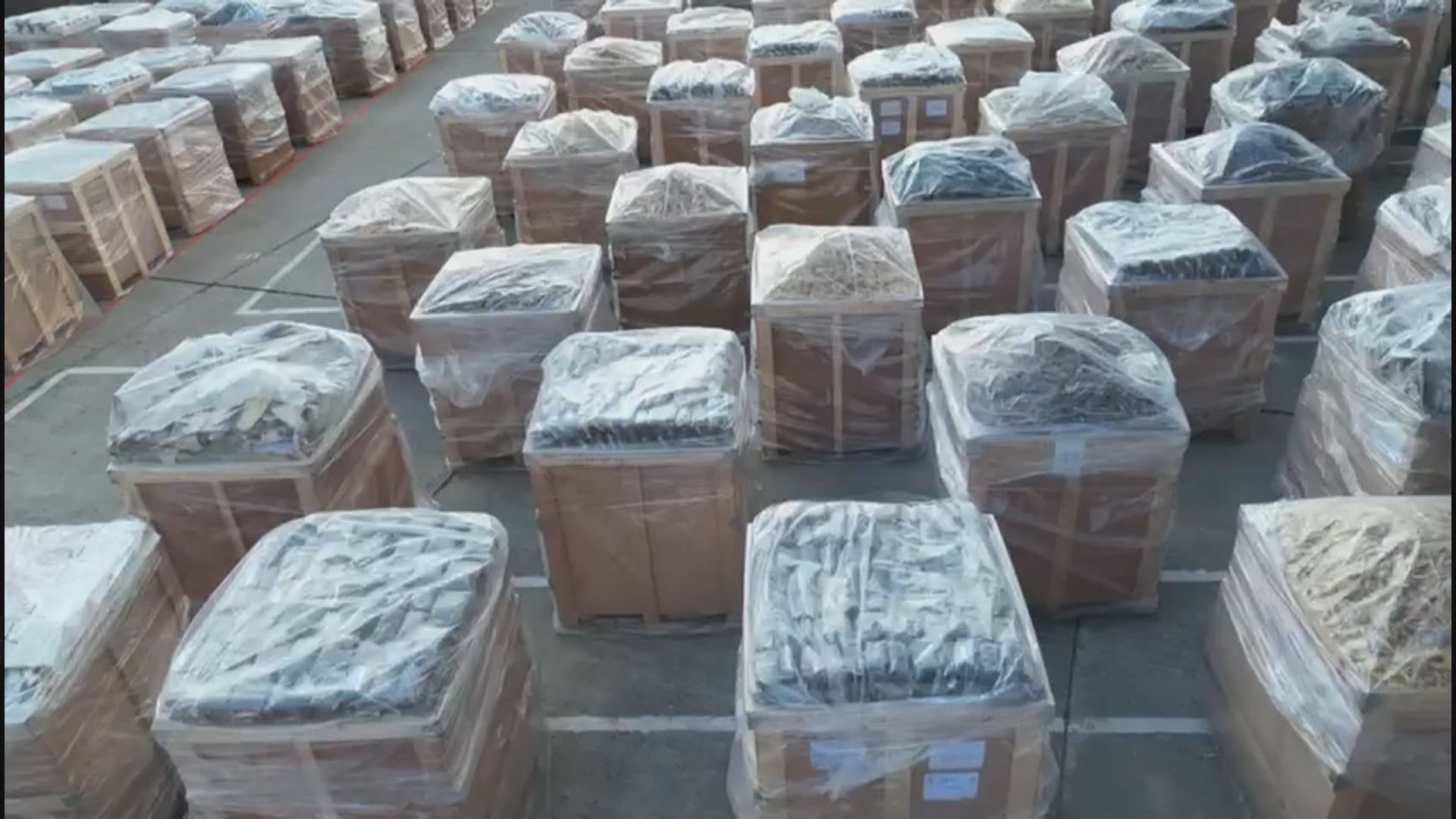 海關破兩宗涉貨約二億遠洋船走私案