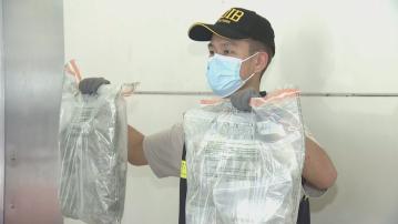 海關機場拘一女檢190萬元大麻花