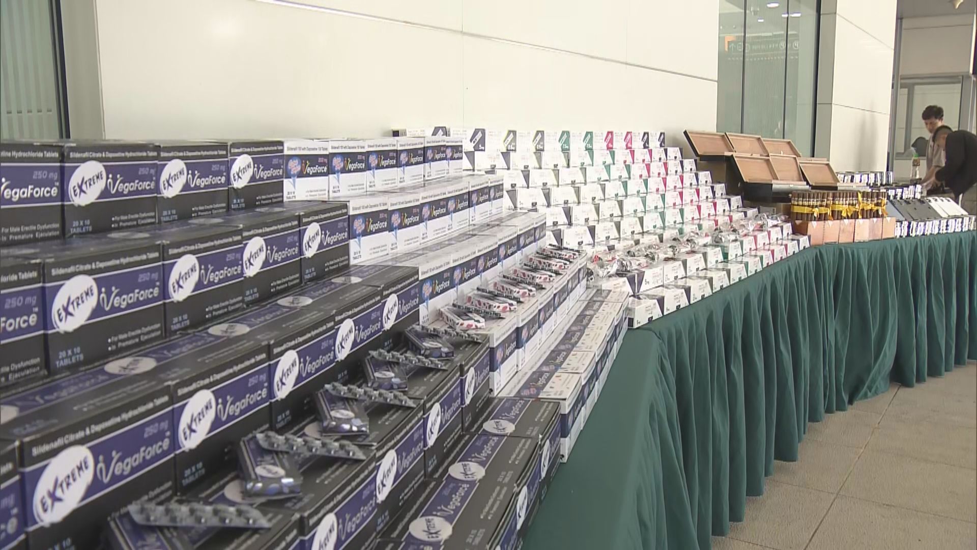 海關偵破走私藥物雪茄等　市值約7100萬元