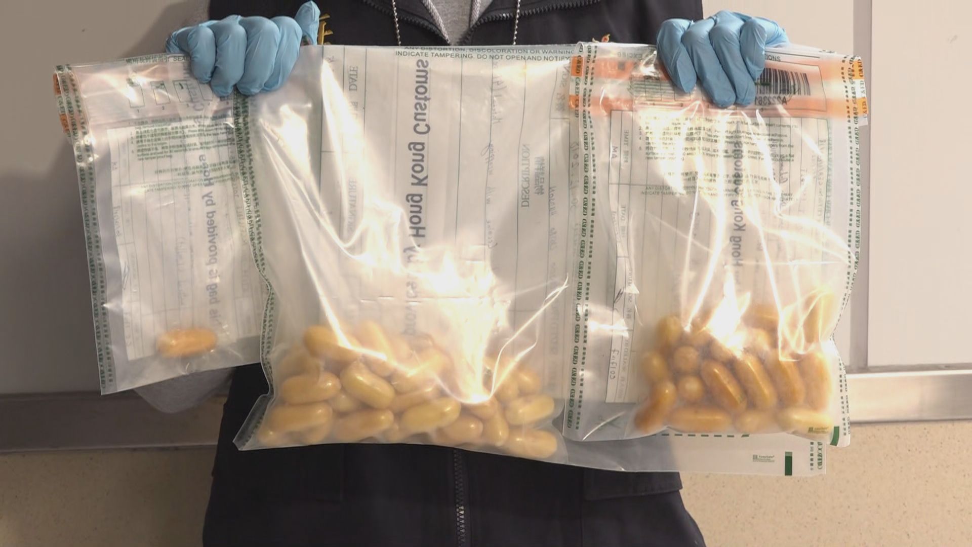 巴西抵港男子疑體內藏毒被捕