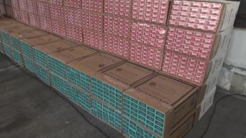 海關上半年檢獲2.78億支私煙　較去年同期增近4倍