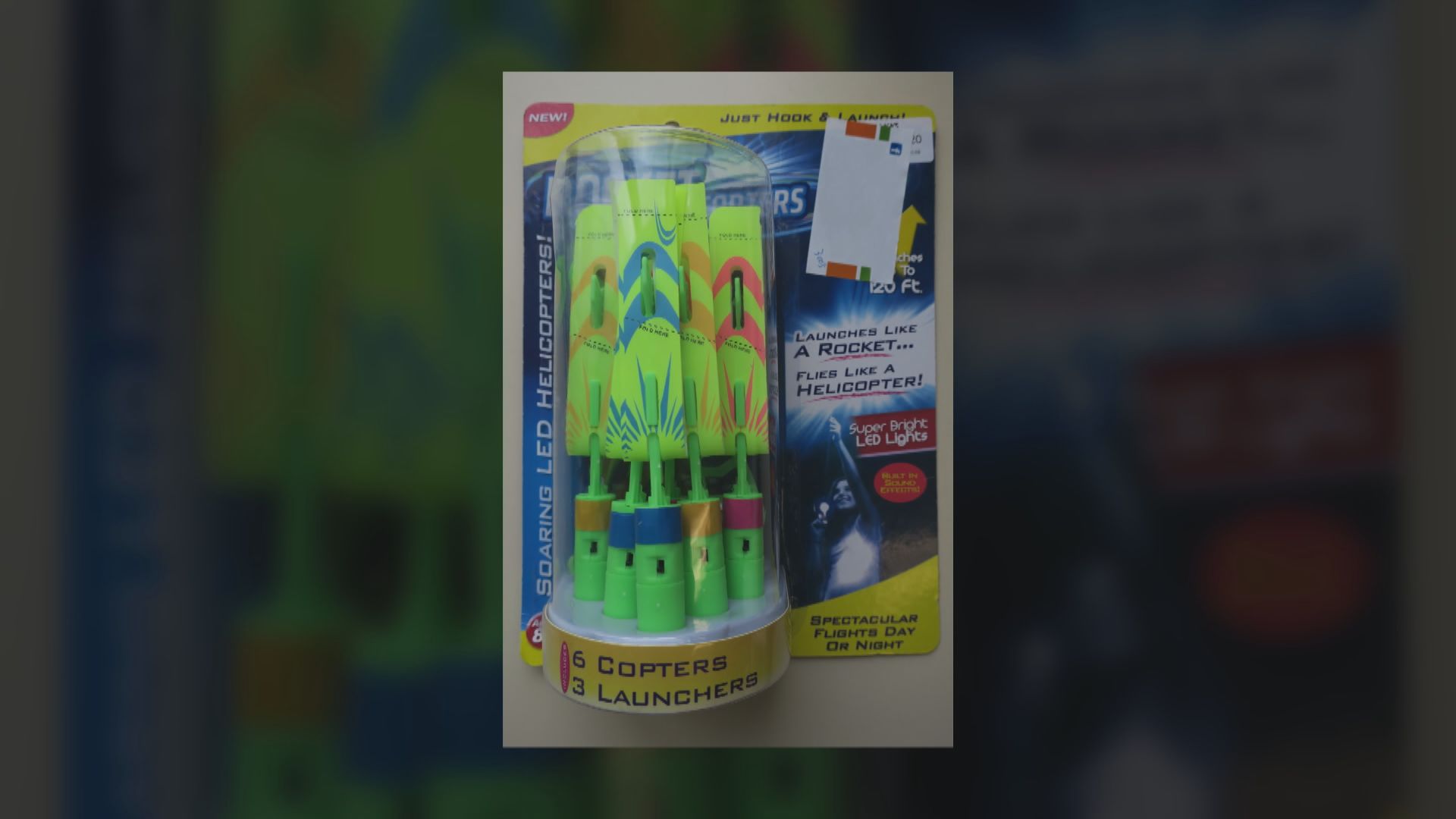 一款彈射飛行玩具有潛在危險須下架