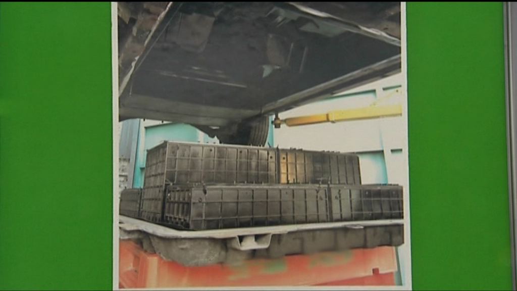 海關首次發現利用電動車跨境走私拘五人