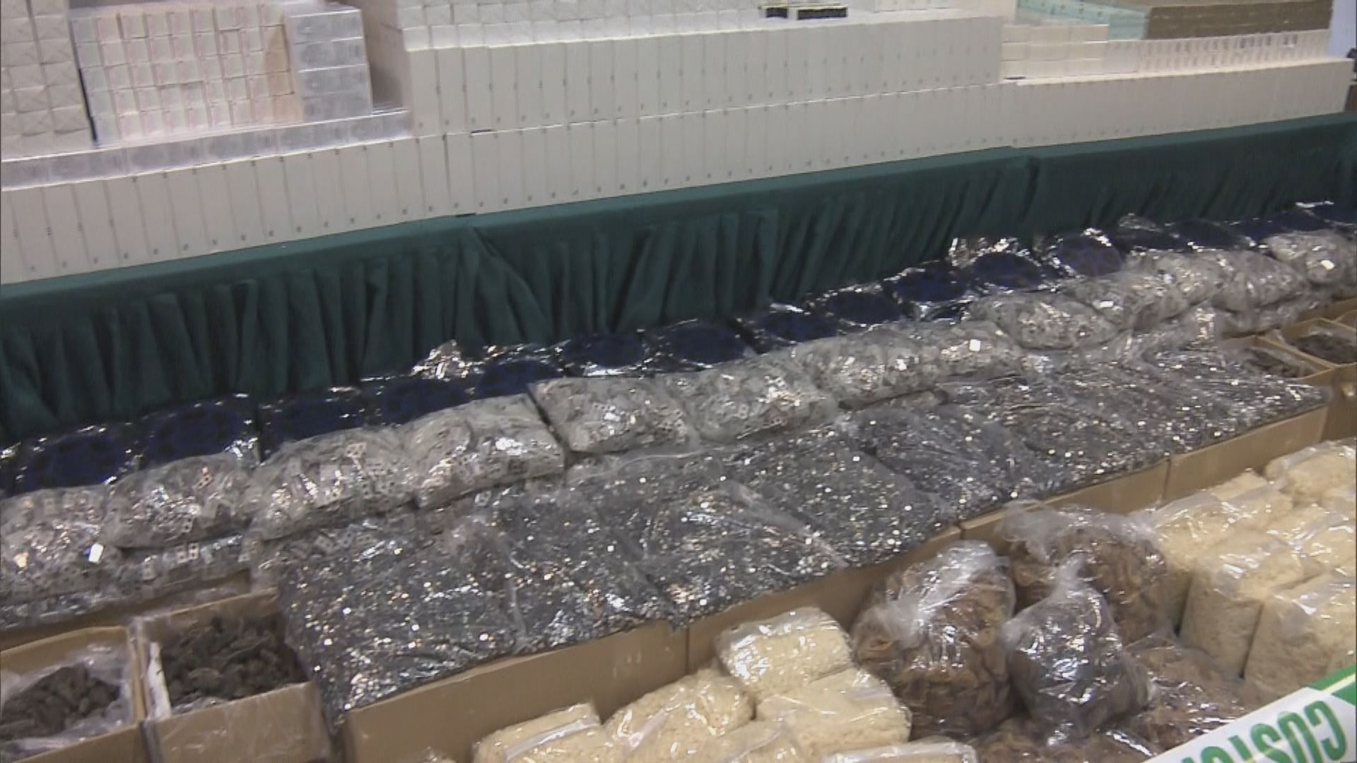 海關在流浮山破獲快艇走私案　貨物約值2千萬元拘一人