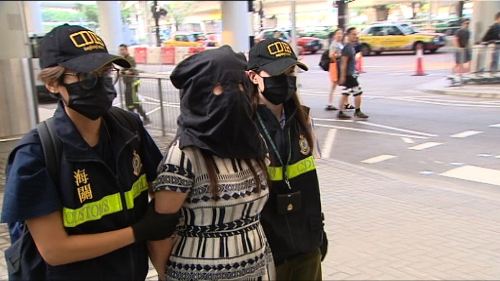 海關機場檢毒品郵包拘兩人