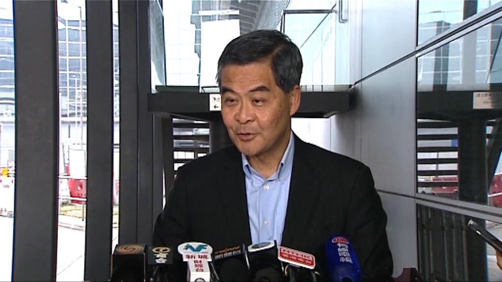 梁振英：UGL事件純屬政治炒作