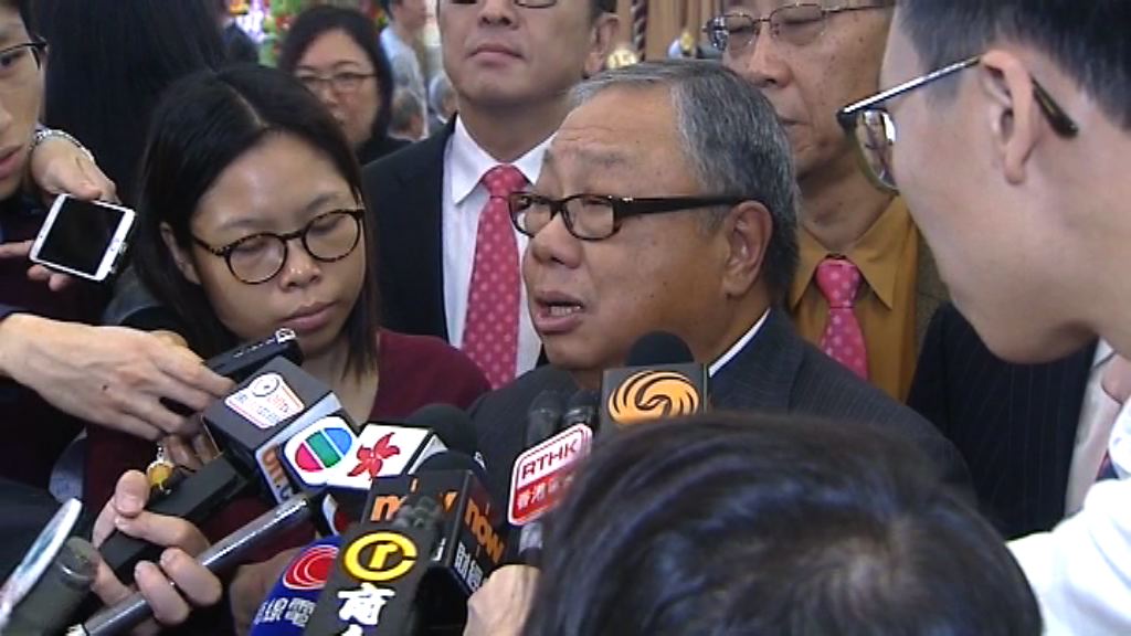 陳永棋未知梁振英任政協副主席