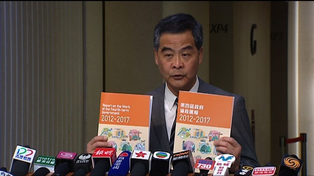 梁振英拒評泛民議員獲邀出席習近平訪港活動