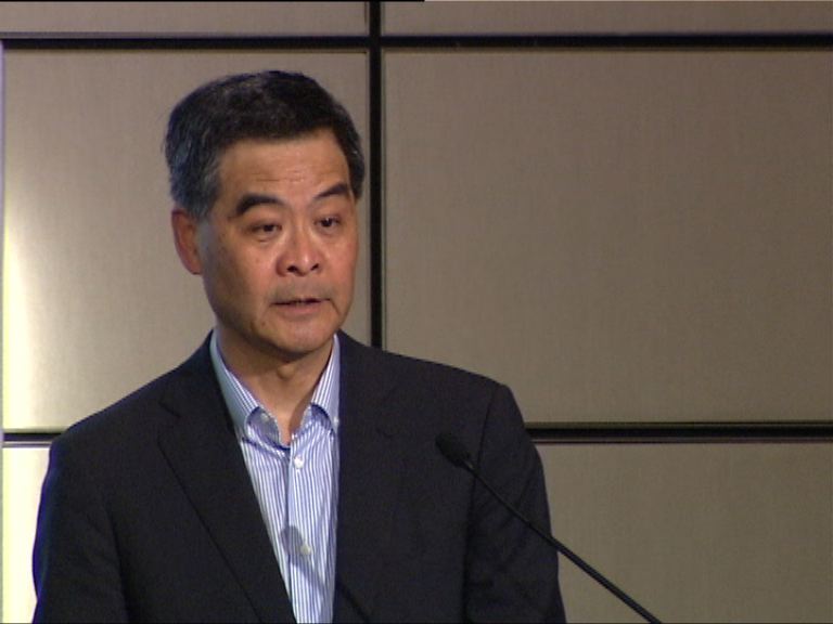 梁振英：正研究成立新航運機構