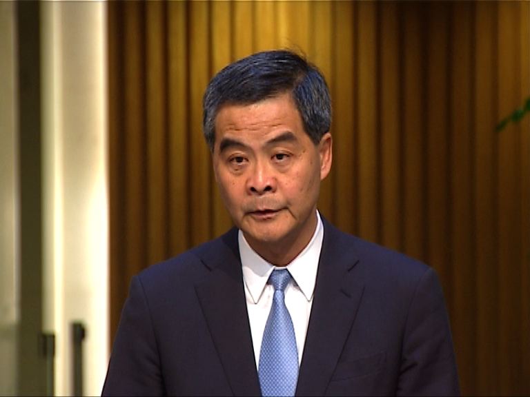 梁振英籲社會各方維護香港好客城巿形象