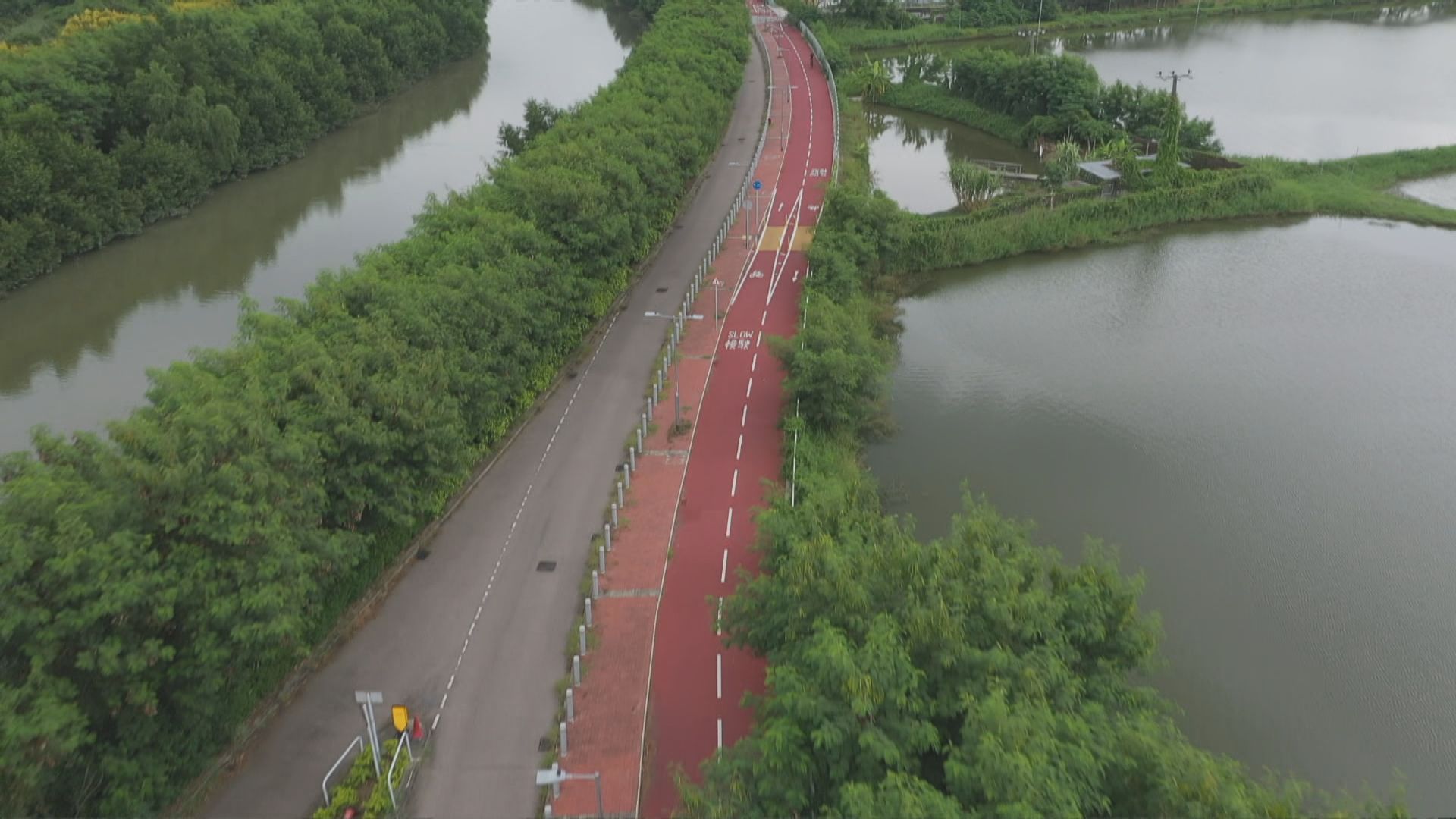 上水至元朗單車徑正式啟用　團體提醒過路口要小心