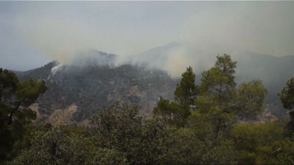 塞浦路斯山林大火持續　兩消防殉職