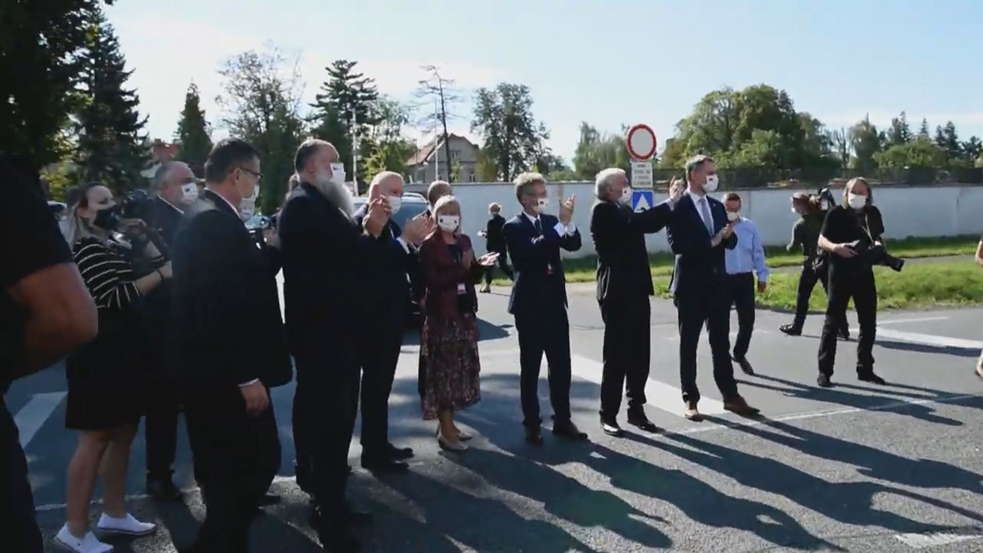 中國駐捷克大使館強烈譴責維斯特奇爾訪台