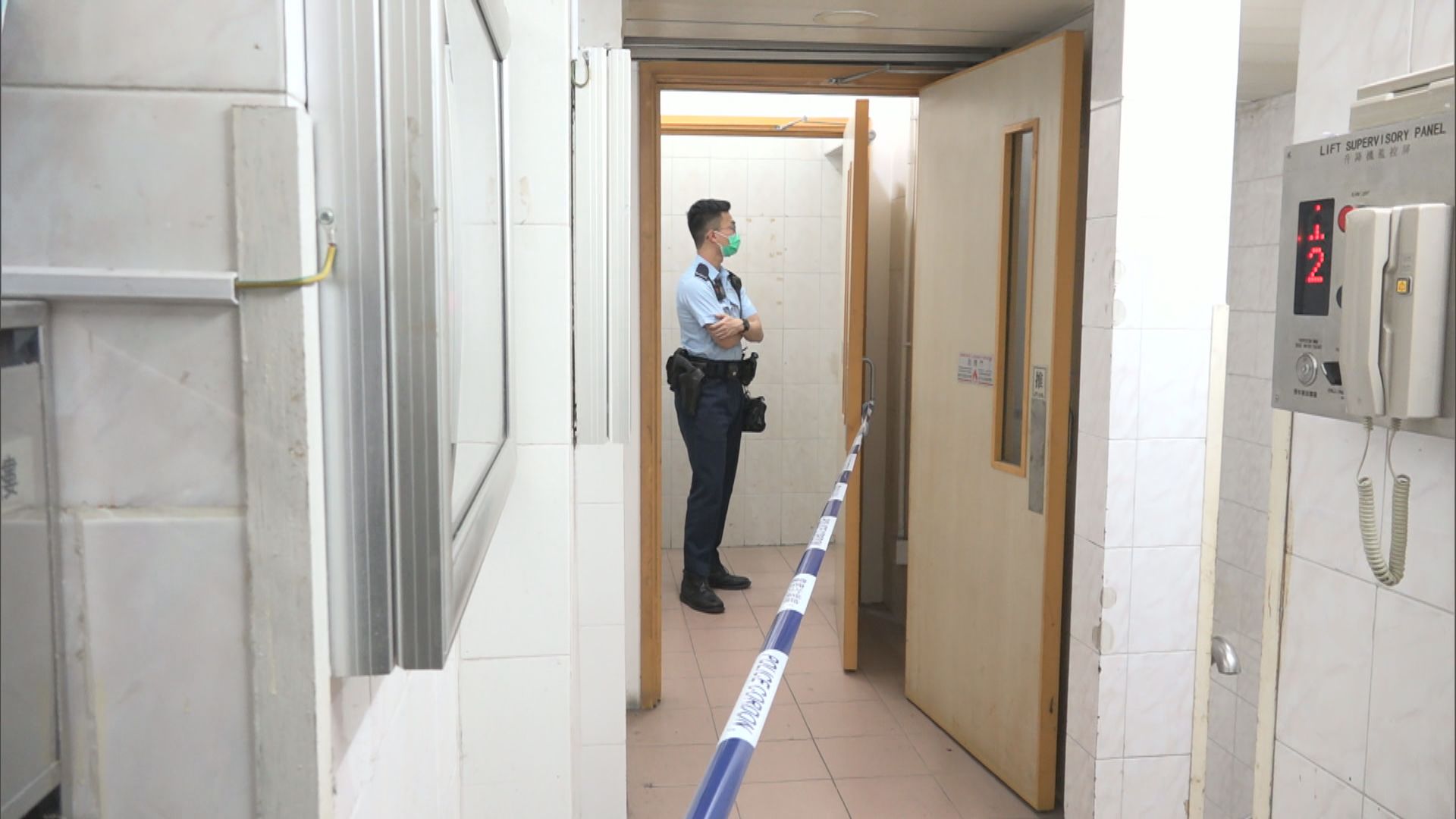 女子倒斃旺角唐樓非法賭檔