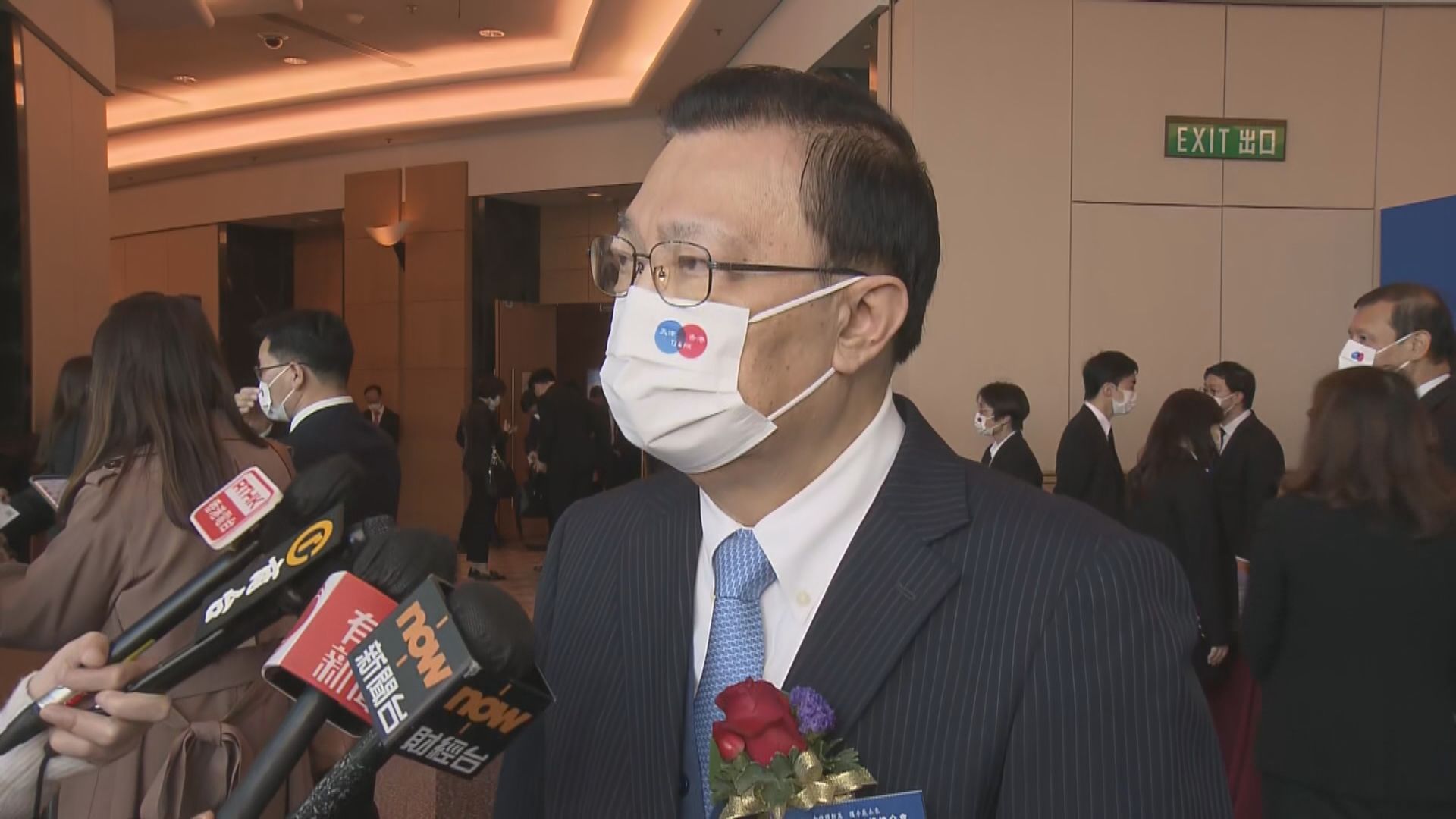 譚耀宗：相信區議會組成很快有定論 