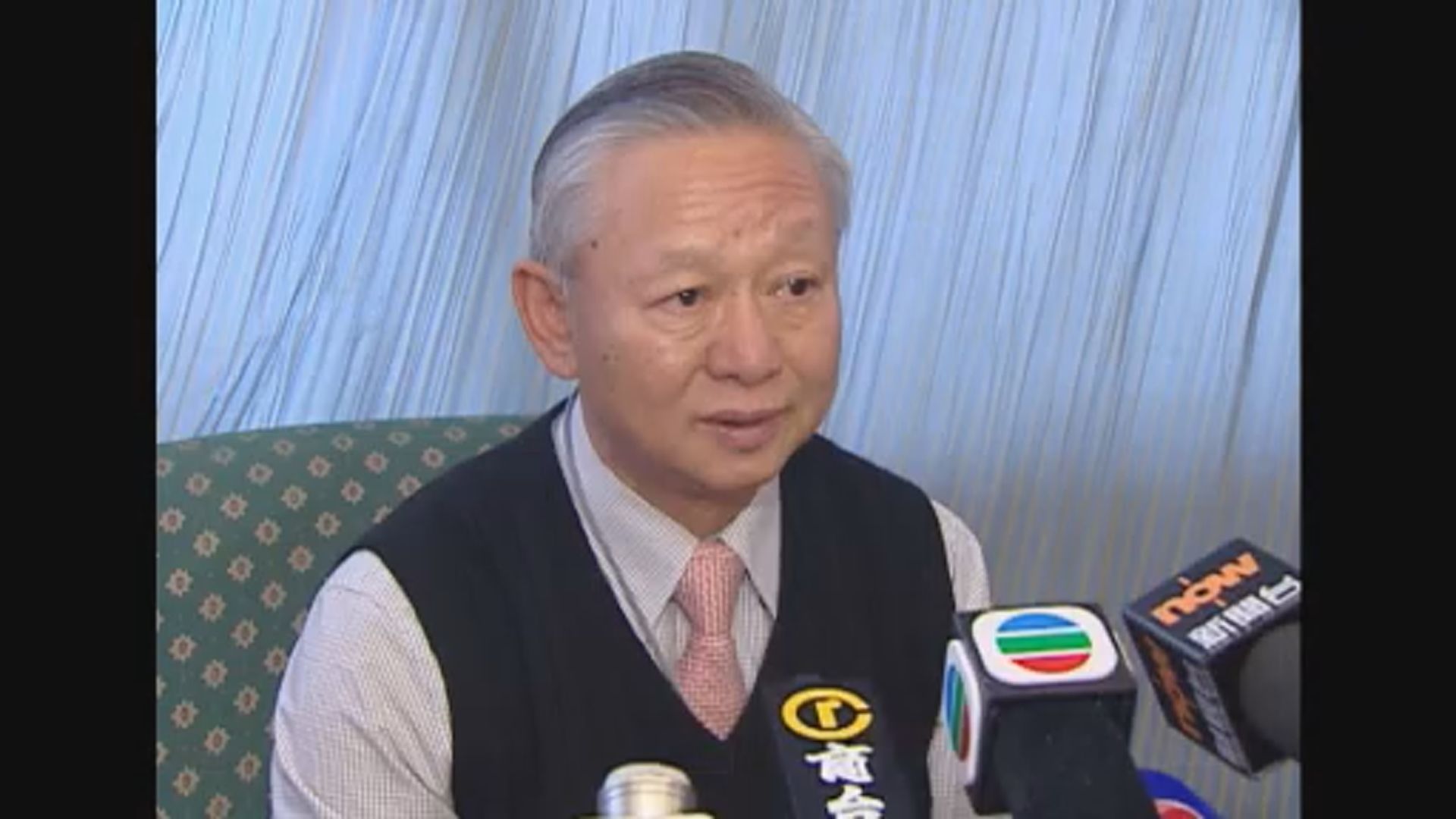 前保安局局長李少光今早睡夢中離世