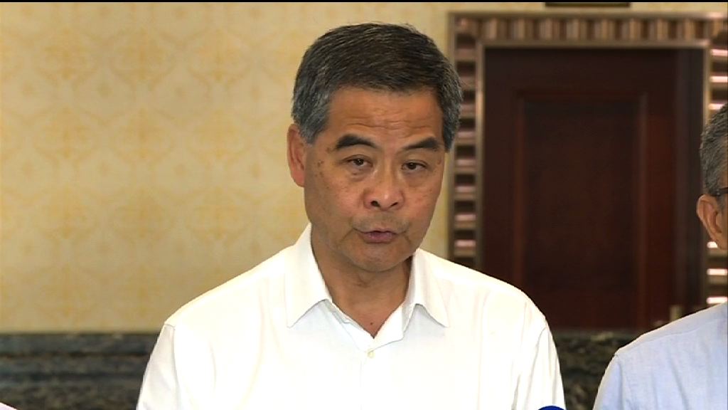 梁振英指十月前向發改委提交大灣區規劃草稿