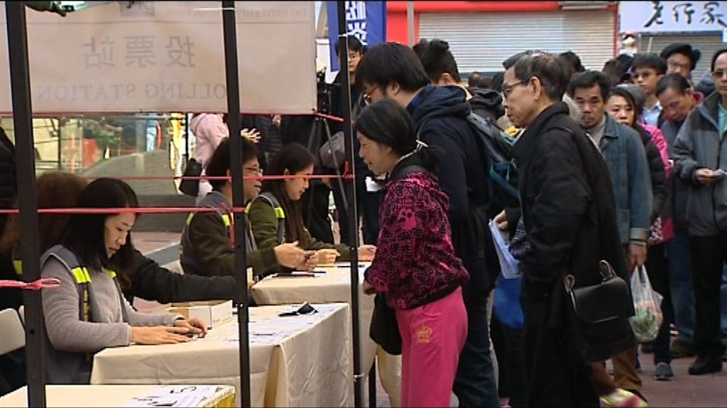 民主派舉行立法會補選初選