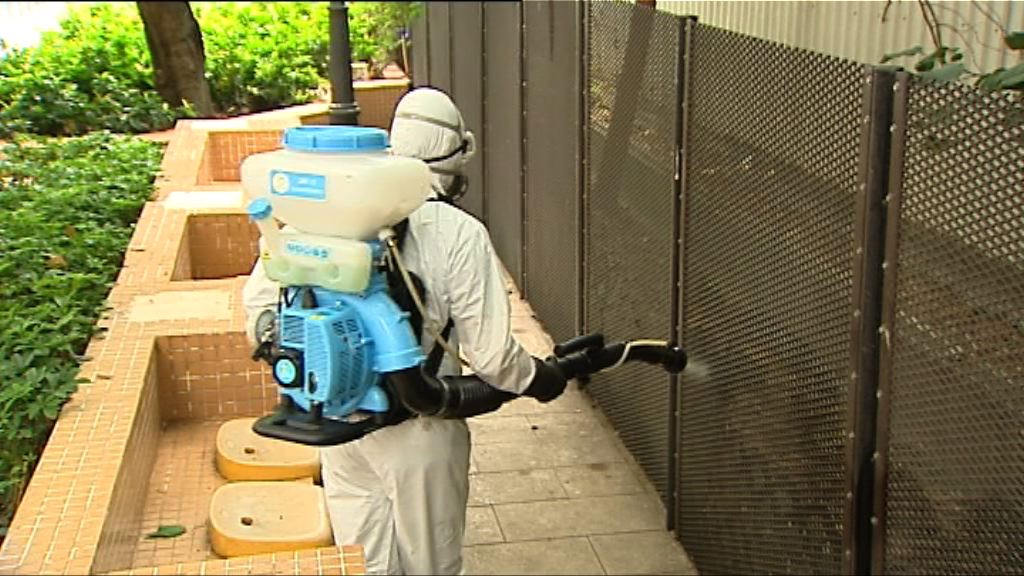 登革熱患者於高鐵地盤工作　食環署派員滅蚊