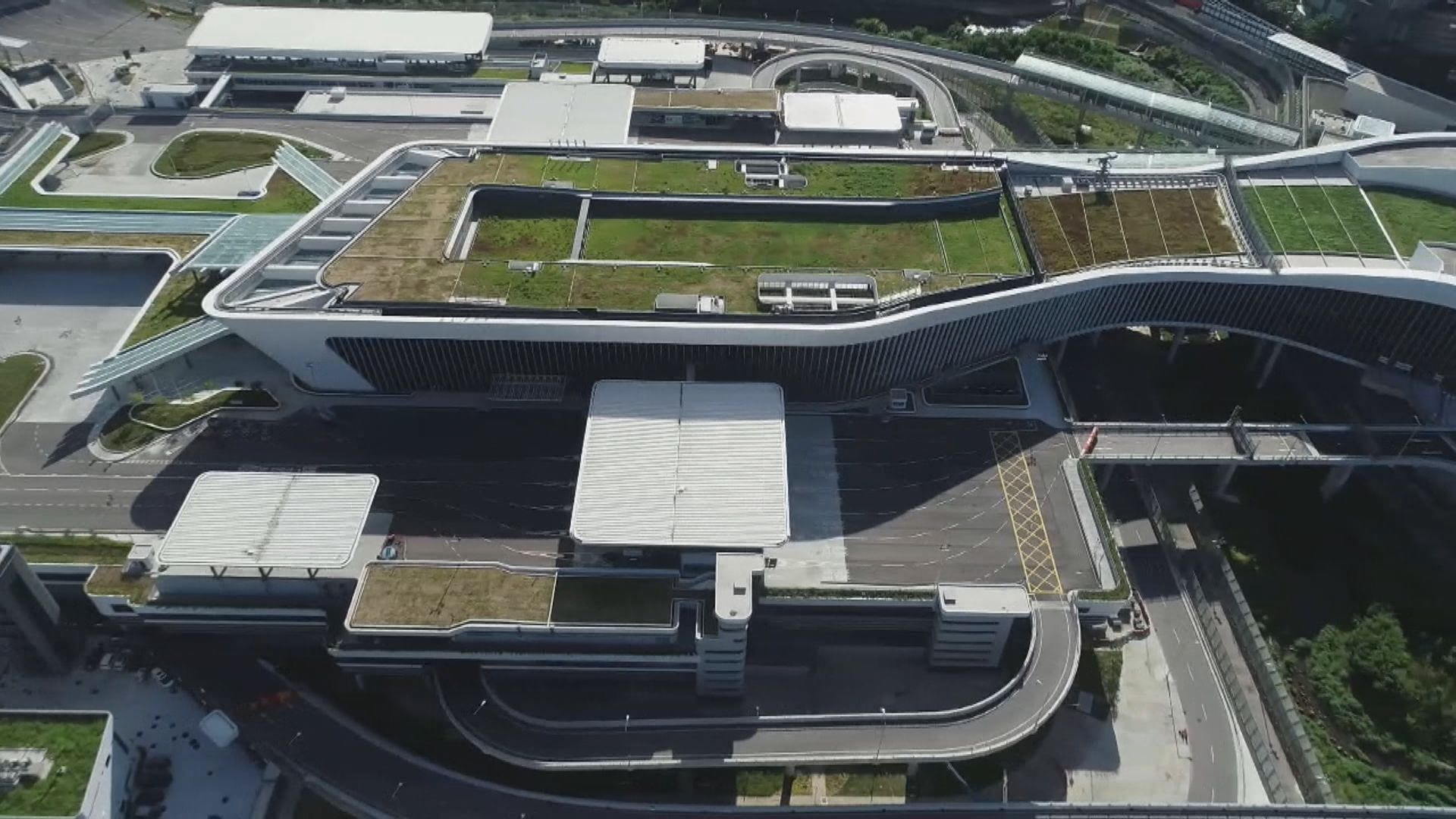 香園圍口岸周三起局部啟用　旅檢大樓以跨境行人橋連接