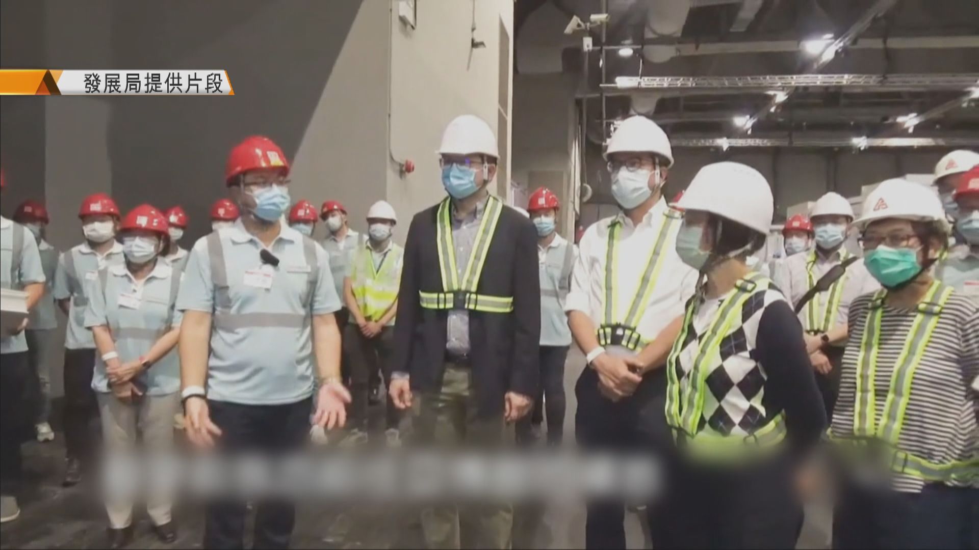 黃偉綸：亞博改建及臨時醫院興建進展順利