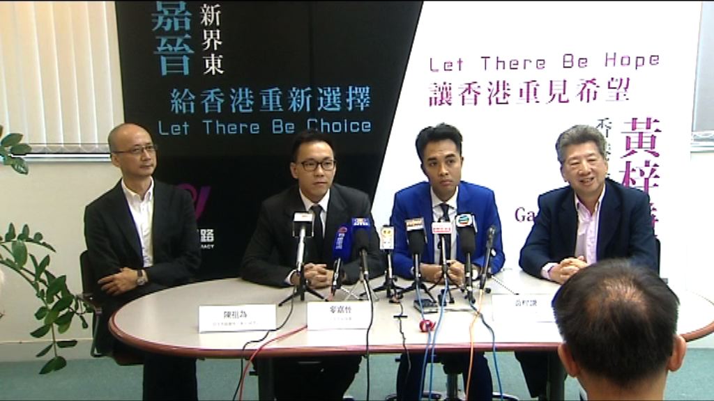 民主思路派兩名單出選港島新東