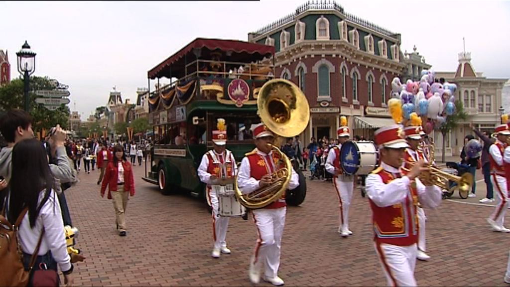 迪士尼去年蝕3.45億港元