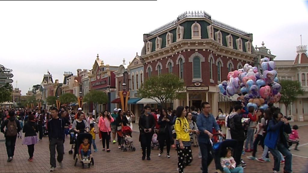 迪士尼樂園入場人次回升至620萬