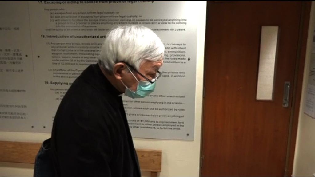 陳日君下午到醫院探望曾蔭權