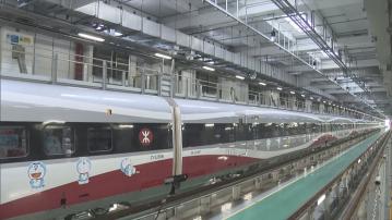 多啦A夢主題高鐵列車　周六起往來香港深圳廣州