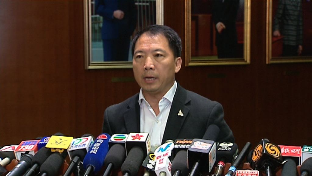 胡志偉：未收到羅致光退黨申請