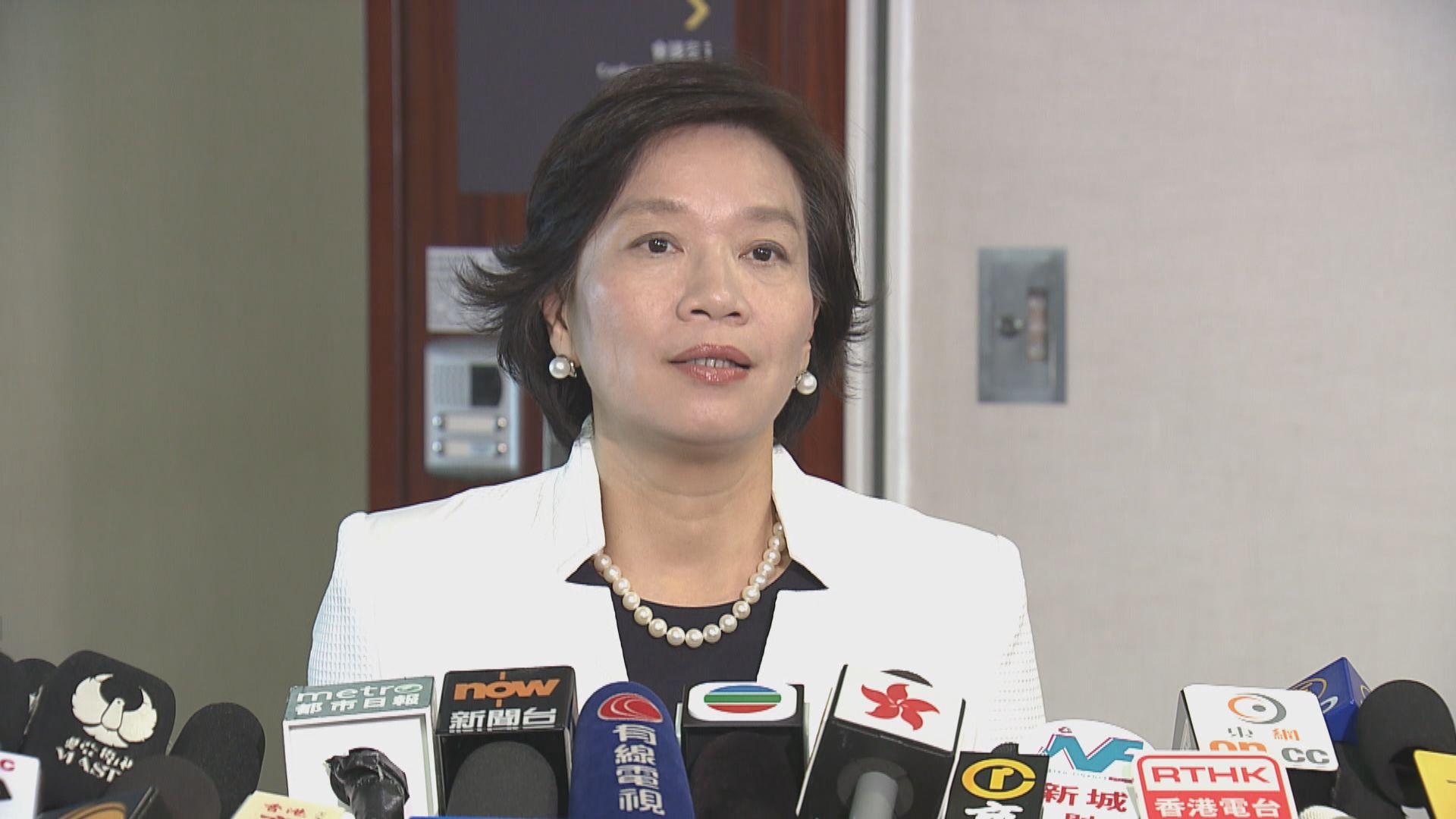 梁美芬呼籲有意參選人士表明反對港獨的立場