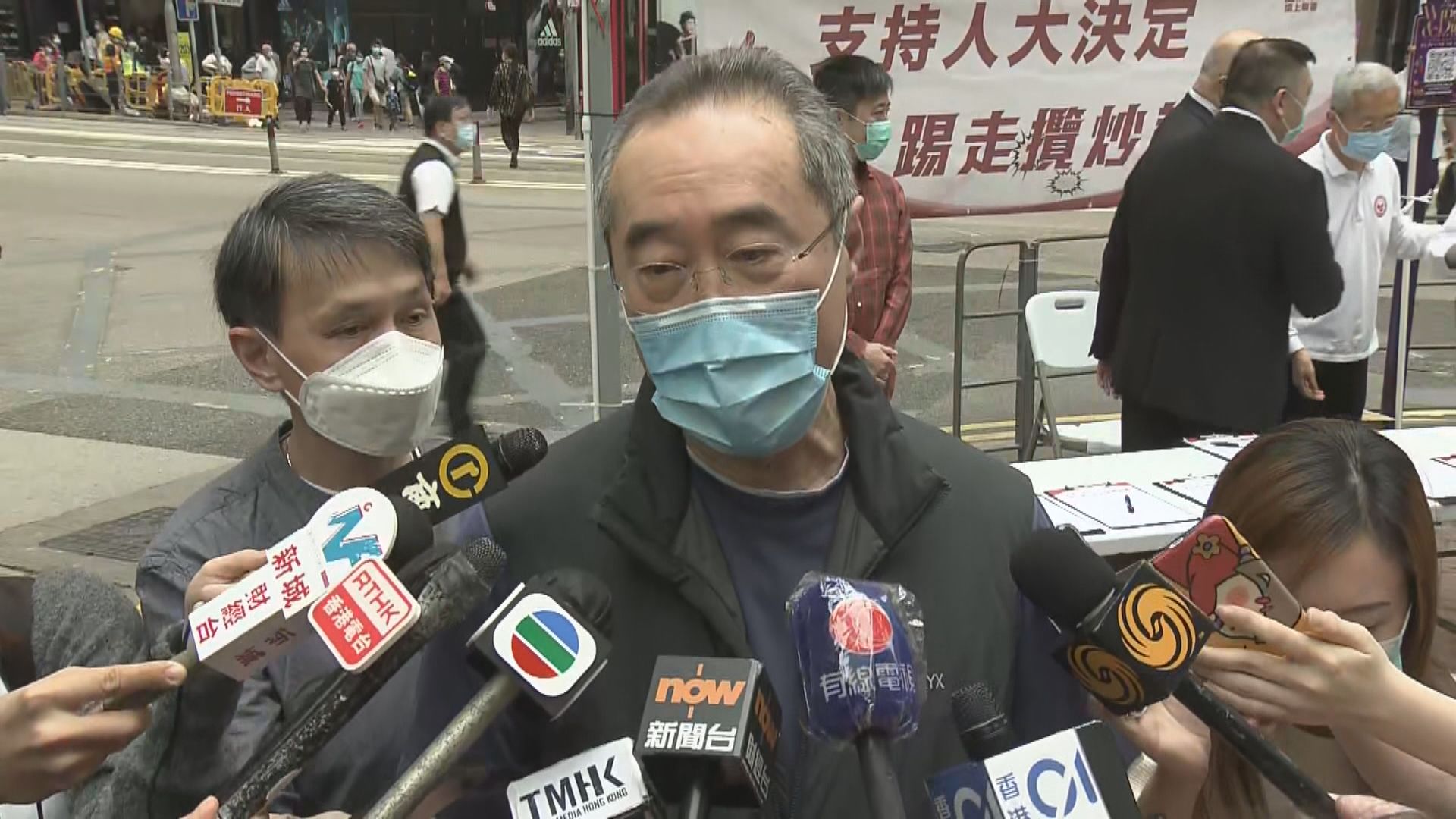 唐英年：喪失資格議員若再參選須以行動展示悔意