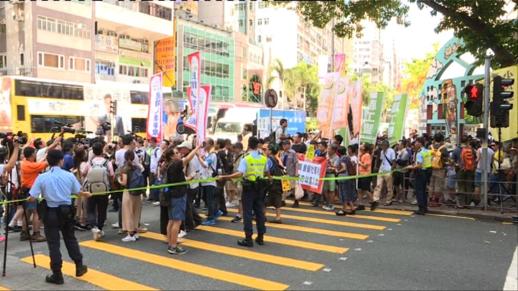 民陣：1200人參與遊行