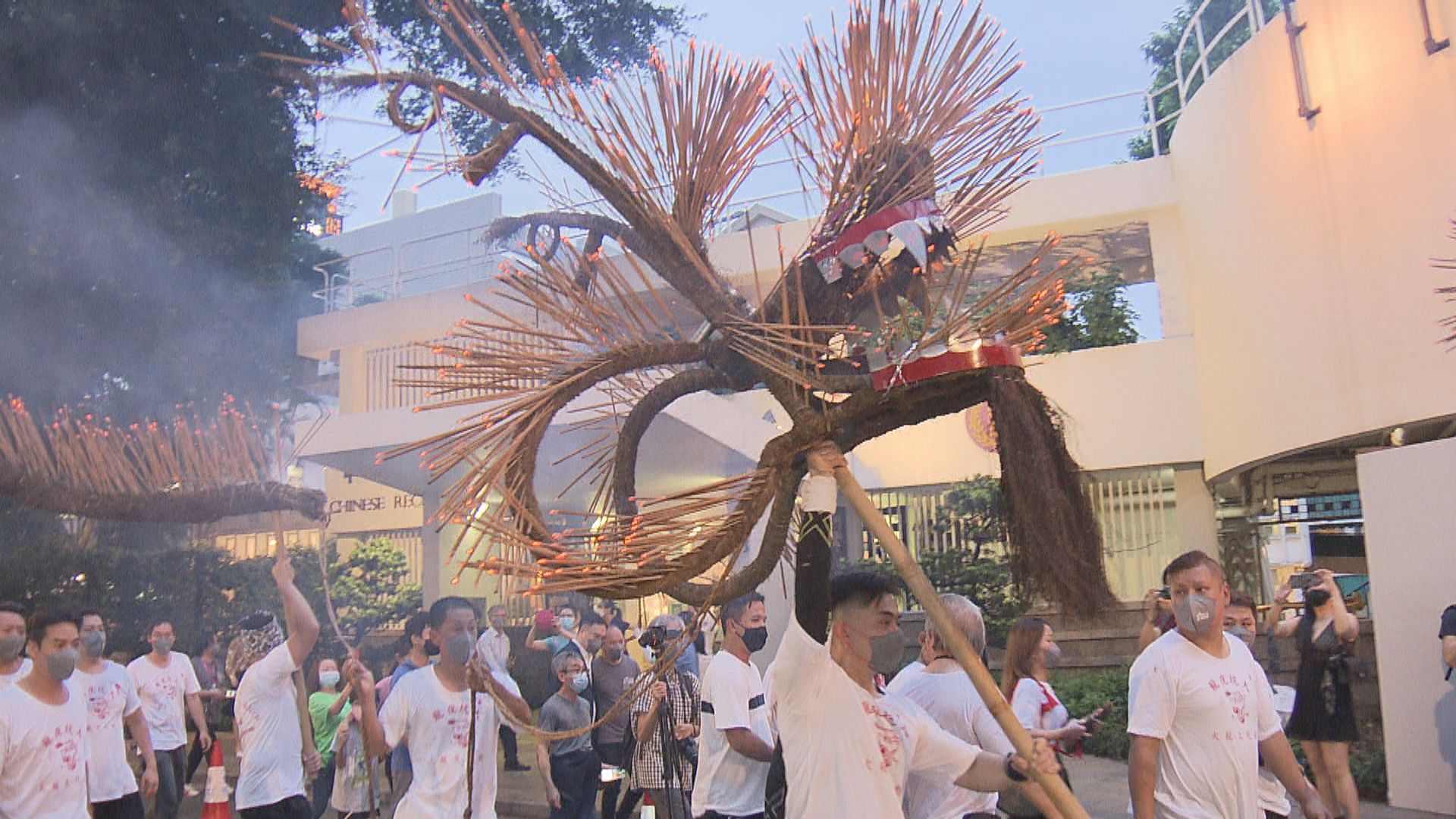 大坑及薄扶林村舞火龍疫情下繼續停辦
