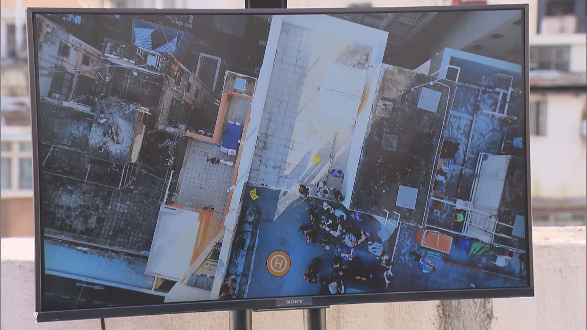 警方無人機油尖旺巡邏　三無大廈天台後巷一覽無遺