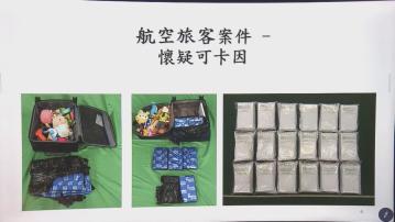 海關警方過去三個月在機場檢1219公斤毒品　市值逾4.79億