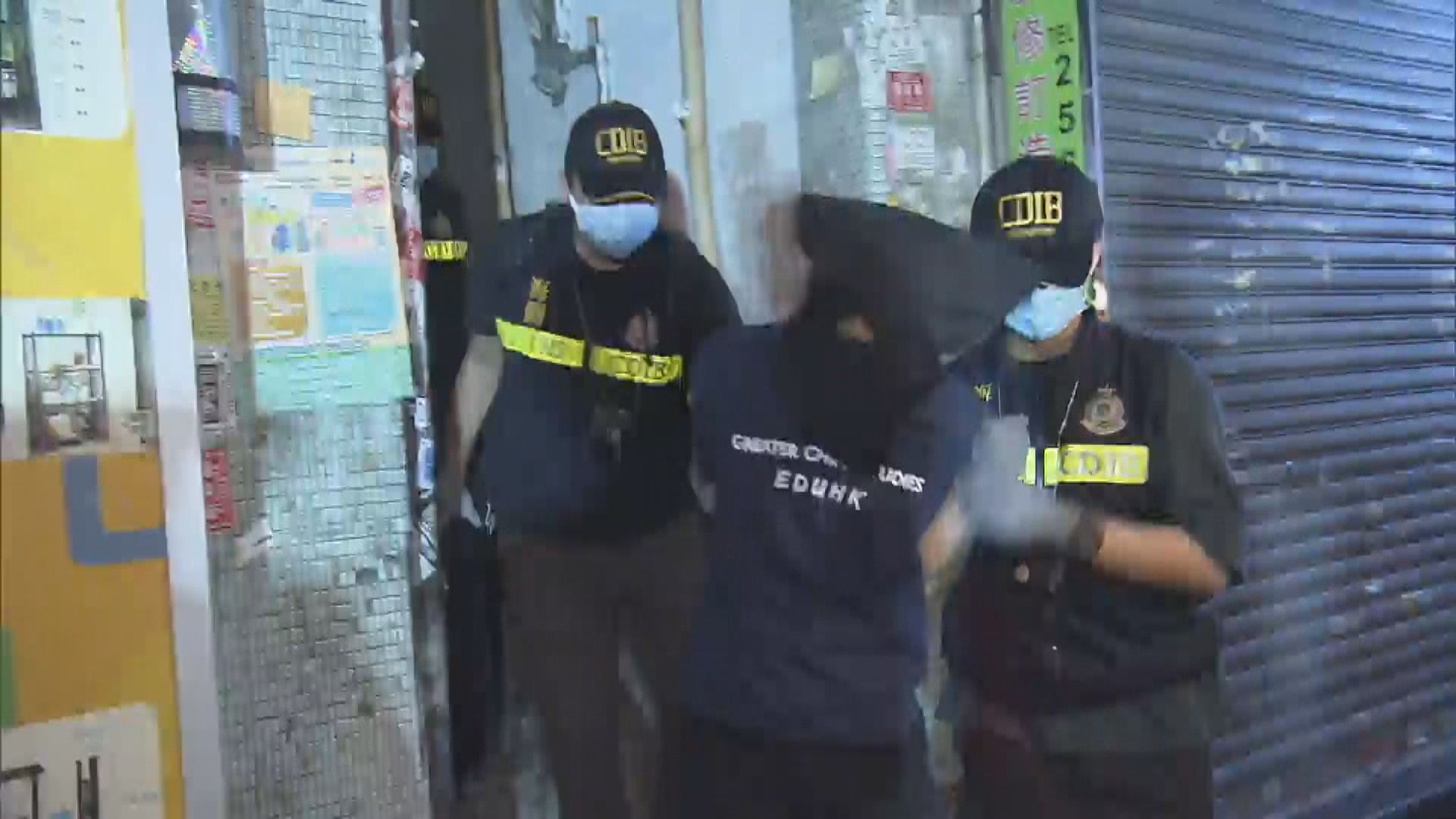 海關大角咀拘無業漢檢1600萬元毒品