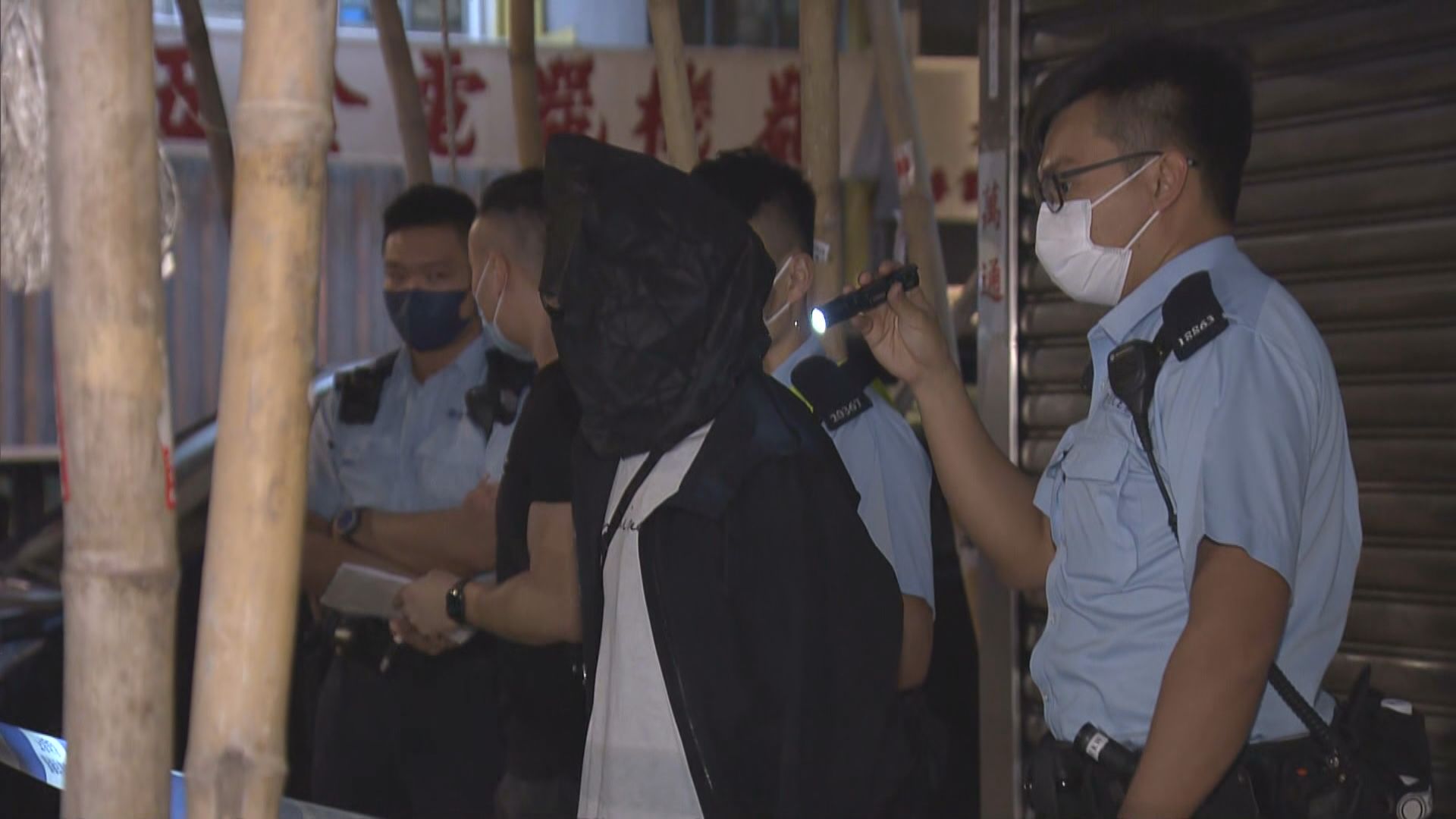 警方旺角截私家車緝獲毒品司機被捕