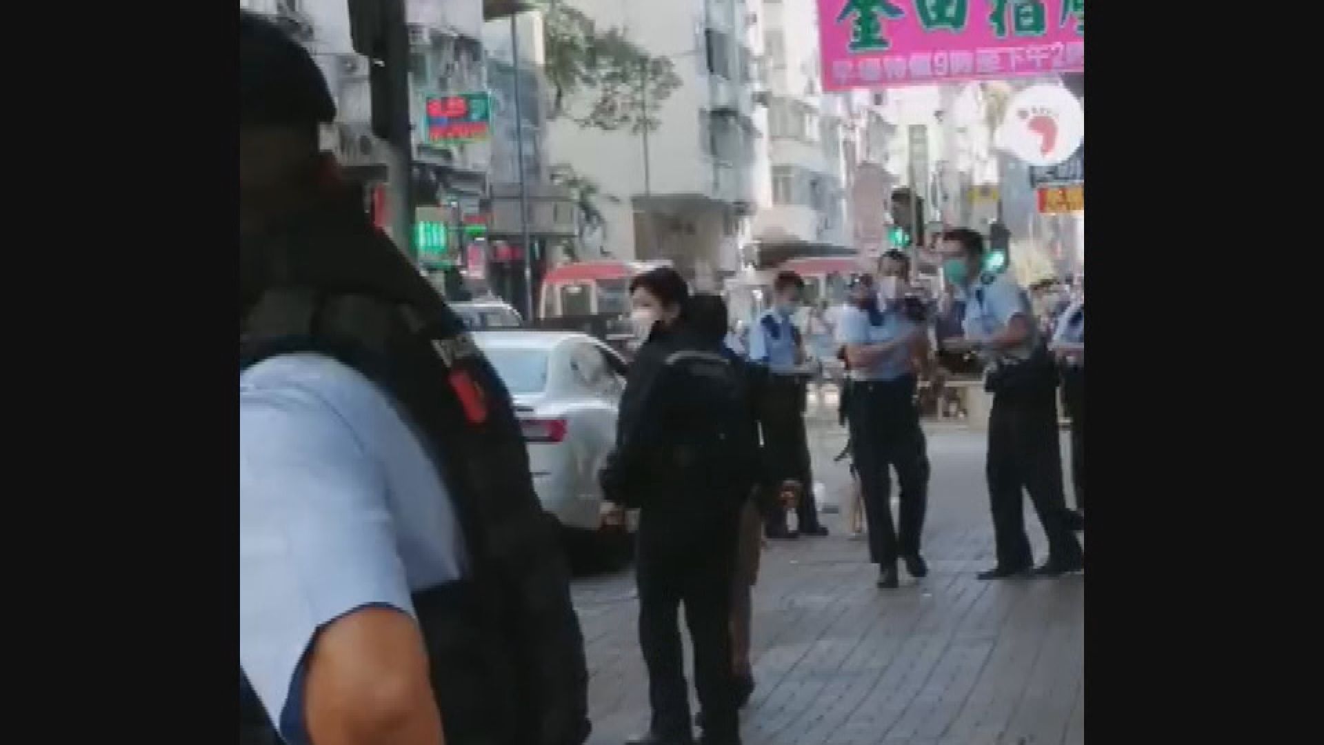 旺角一名男子涉藏毒等被捕