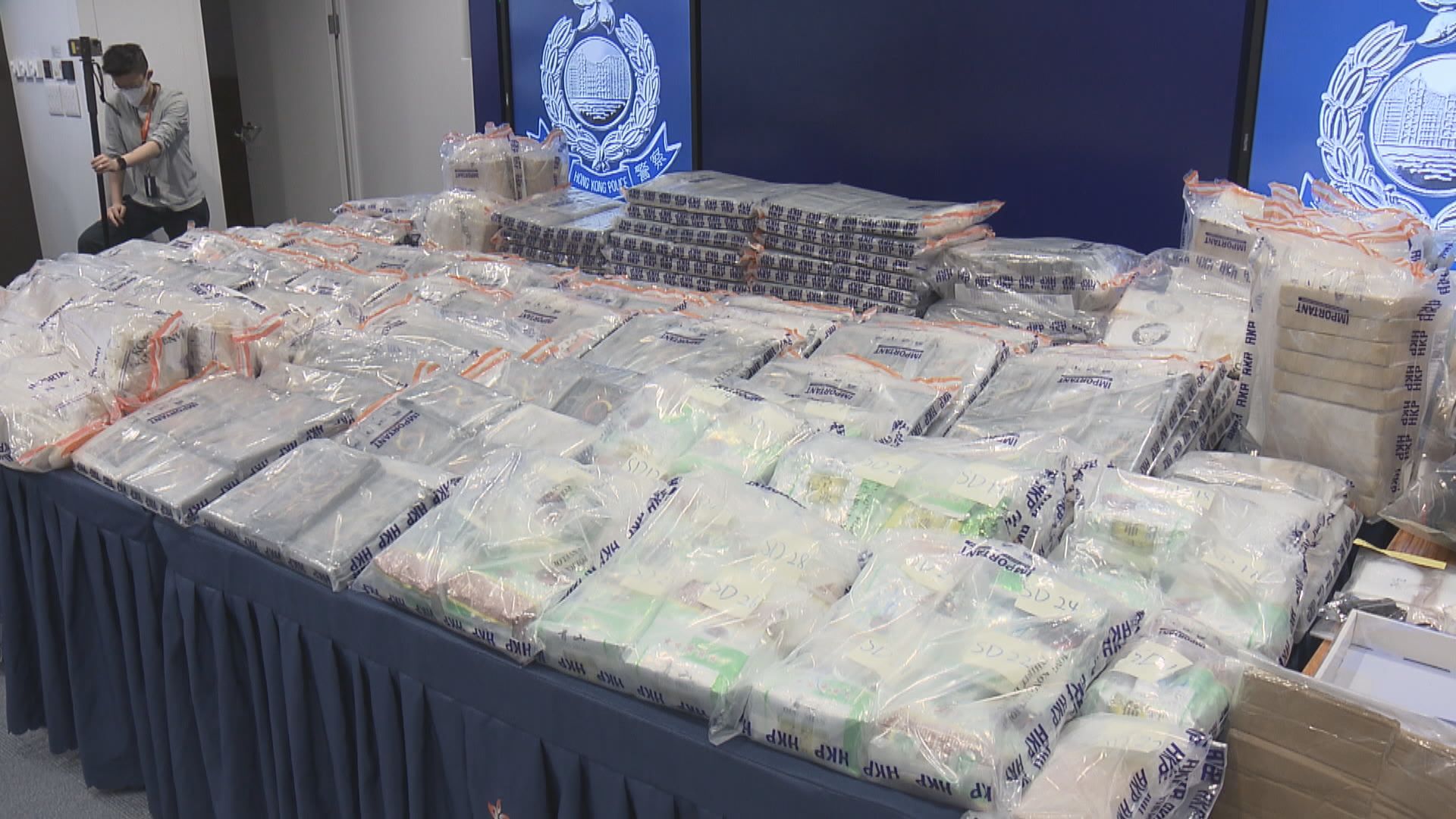 今年首五個月逾1400宗毒品案　較去年同期增七成半