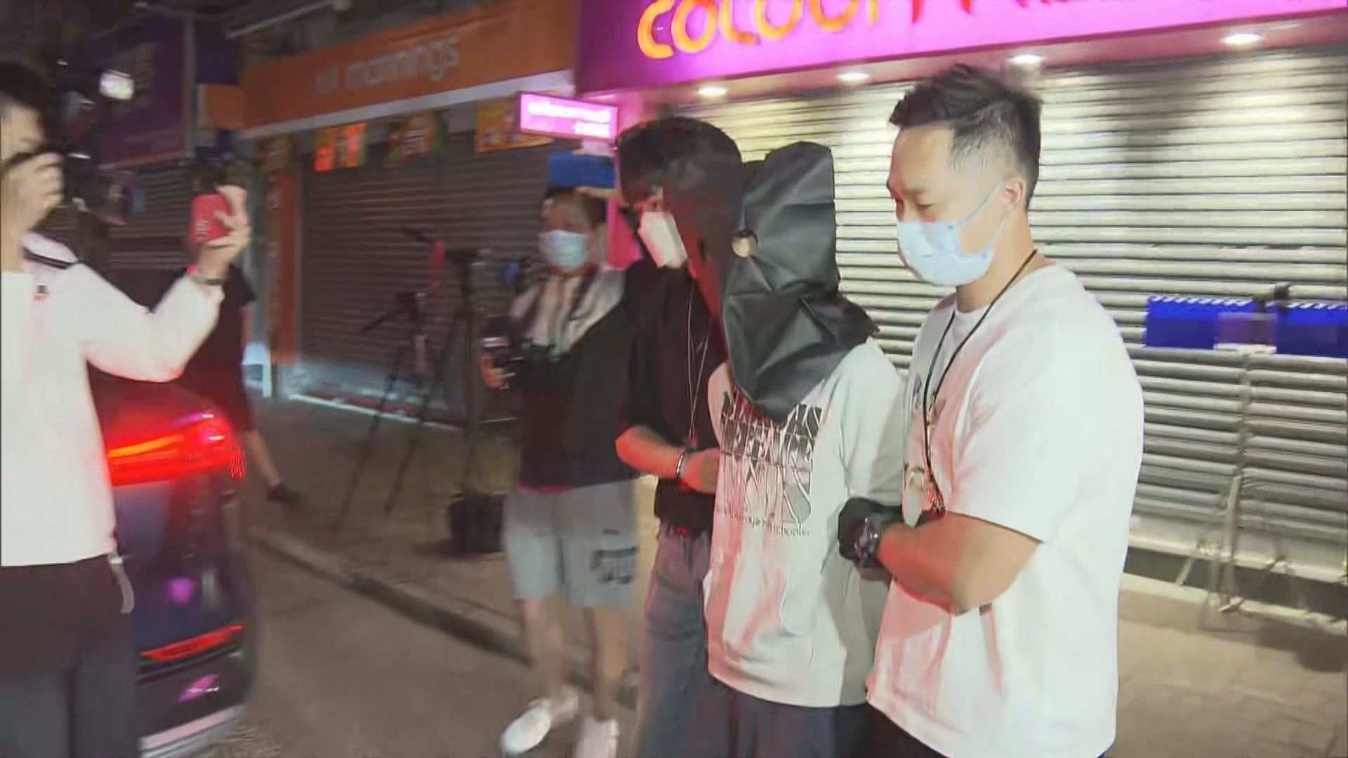 警方粉嶺拘一漢檢300萬元毒品