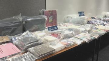 警方油塘搗破製毒工場拘1男 檢1200萬元毒品