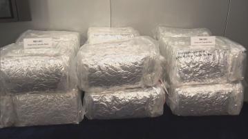 元朗青衣檢105公斤可卡因大麻花　三男涉販毒被捕